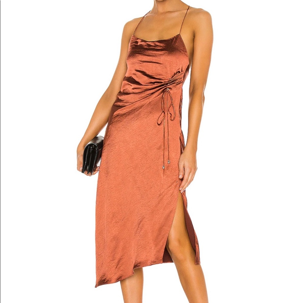 Significant Other Aura Dress in Chocolate